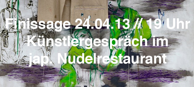 Finissage: Künstlergespräch und Nudelessen im Kunsthaus Jesteburg